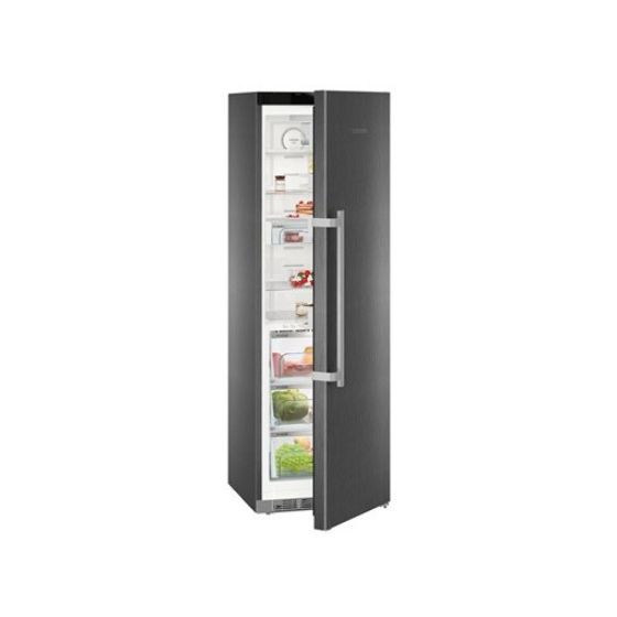 KBbs4370-21 Premium BioFresh 372 l Kühlschrank freistehend EEK: C 106,58 kWh Jahr  (Schwarz, Edelstahl) 