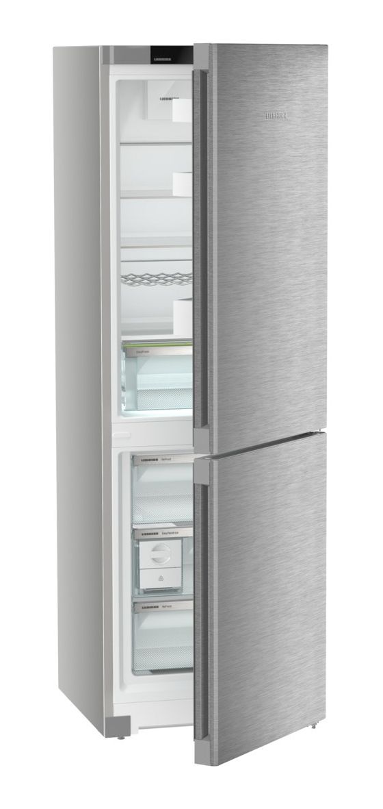 KGNsdd52Z23 227 l / 103 l Kühl-Gefrierkombi freistehend NoFrost 201 kWh Jahr  (Silber) 