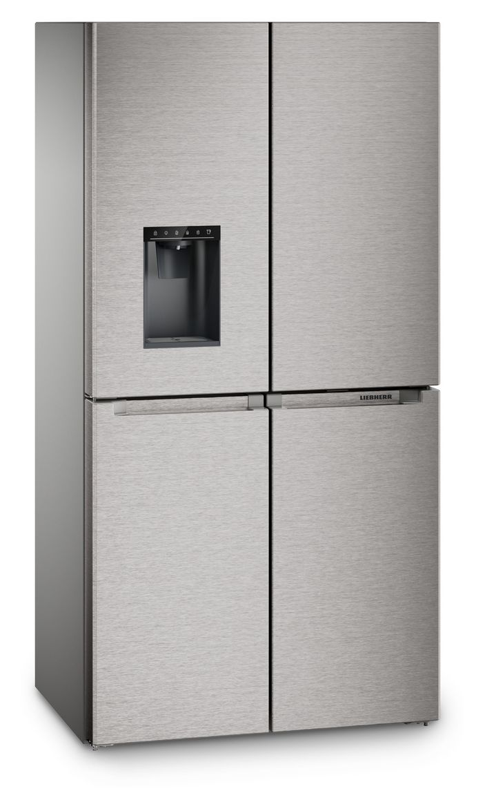 MBsddi9028-20 Plus BioFresh Side-by-Side Kühl-/ Gefrierkombination French Door 309 l / 237 l 285 kWh NoFrost 1805 mm x 906 mm  (Silber) 