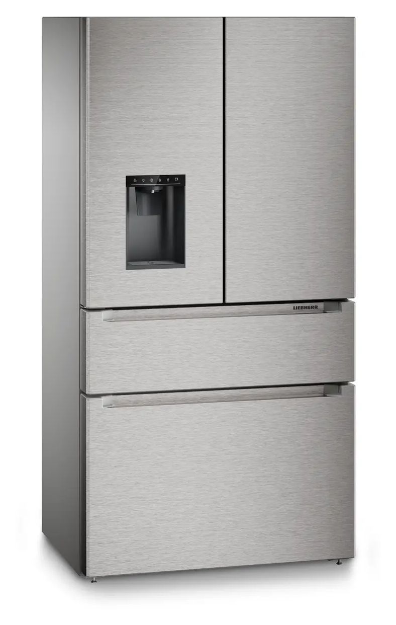 MBsddi9528-20 Plus BioFresh Side-by-Side Kühl-/ Gefrierkombination French Door 308 l / 230 l 284 kWh NoFrost 1805 mm x 906 mm  (Silber) 