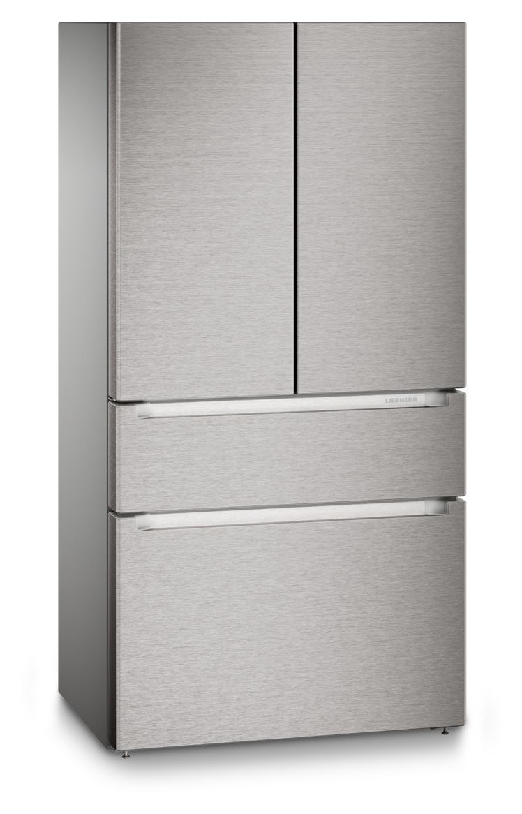 MBsddi9556-20 Prime BioFresh Side-by-Side Kühl-/ Gefrierkombination French Door 356 l / 231 l 287 kWh NoFrost 1805 mm x 906 mm  (Silber) 