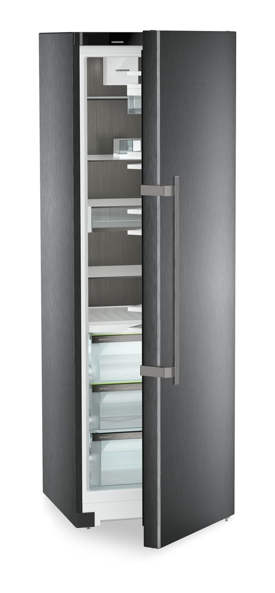 RBbsb525i-23 Prime BioFresh 387 l / 387 l Kühlschrank freistehend EEK: B 86 kWh Jahr  (Schwarz) 