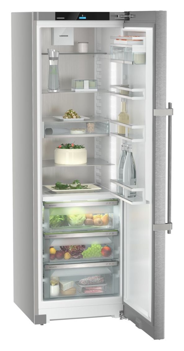 RBsdc525i-22 387 l / 387 l Kühlschrank freistehend EEK: C 108 kWh Jahr  (Silber) 