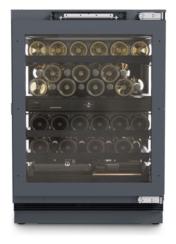 UWpri3782-20 Vinidor Selection Weinkühler Unterbau 2 Zonen 38 Flasche(n) 