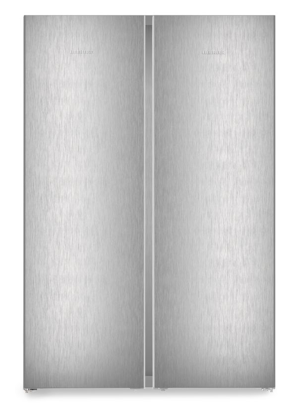 XRFsf5220-22 Plus Europäischer Side-by-Side Kühl-/ Gefrierkombination 399 l / 277,9 l NoFrost 1855 mm x 1226 mm  (Silber) 