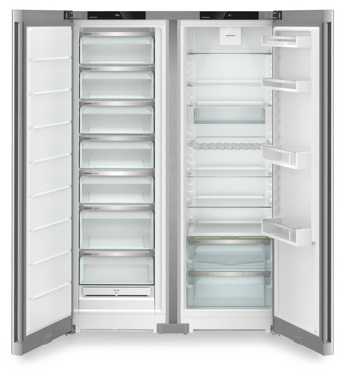 XRFsf5225-22 Plus BioFresh Side-by-Side Kühl-/ Gefrierkombination 278 l / 278 l NoFrost  (Silber) 