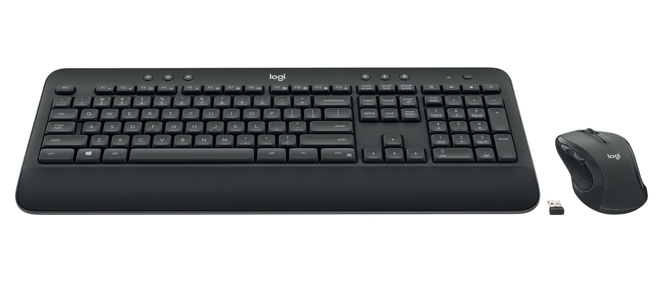 Advanced Wireless Combo Universal Tastatur USB 2.4 GHz  (Schwarz) 