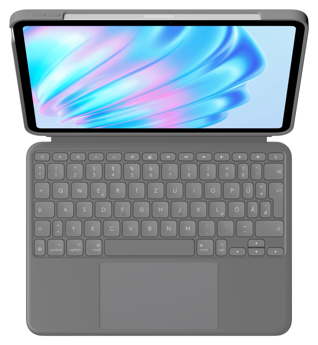 Combo Touch für Apple iPad Air 11-inch (M2) bis 27,9 cm (11") (Oxford Grey) 