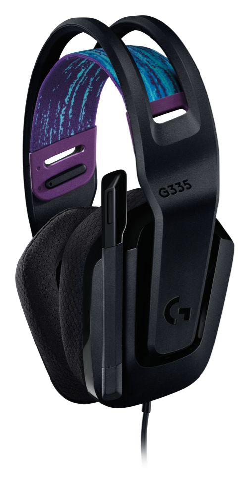 335 Over Ear Kopfhörer Kabelgebunden  (Schwarz) 