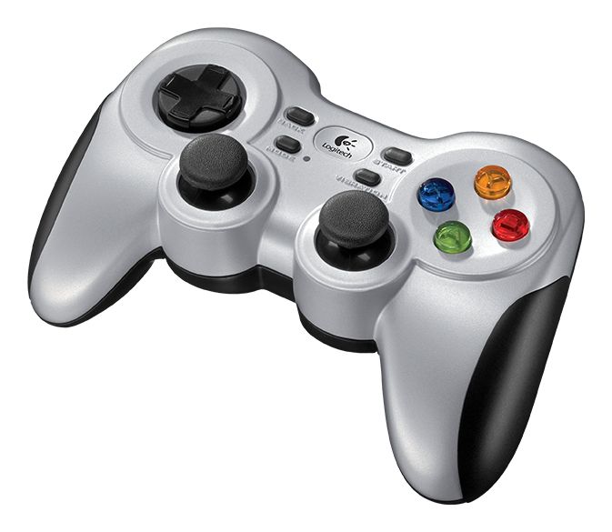 F710 Analog / Digital Gamepad für PC  (Schwarz) 