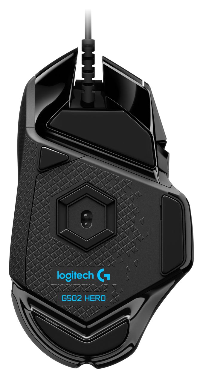 G502 Hero 25600 DPI Gaming Maus Optisch  (Schwarz) 