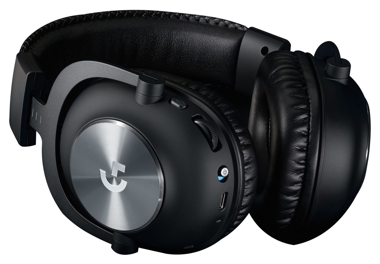 Pro X Over Ear Kopfhörer kabellos 20 h Laufzeit  (Schwarz) 