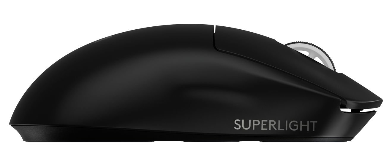 Pro X Superlight 2 32000 DPI Gaming Maus Optisch  (Schwarz) 