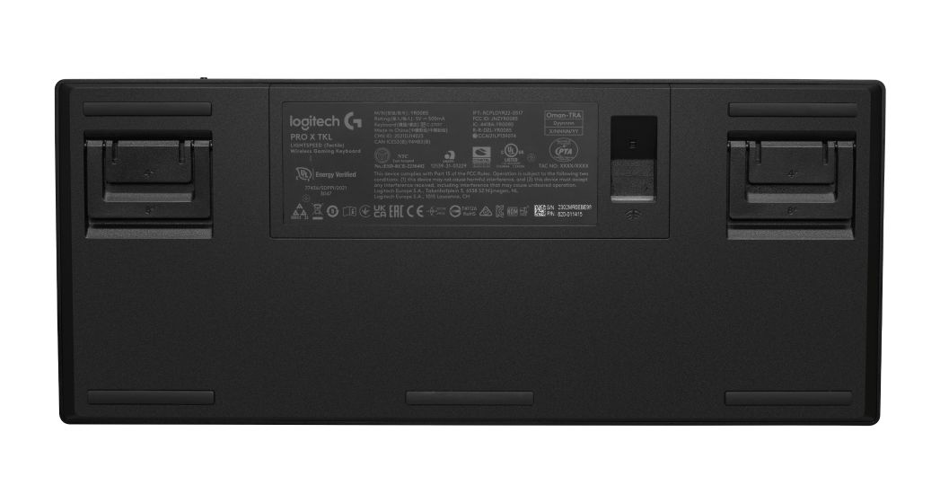 Pro X TKL RGB-LED Gaming Tastatur RF Wireless + Bluetooth 2.4 GHz  (Schwarz) 