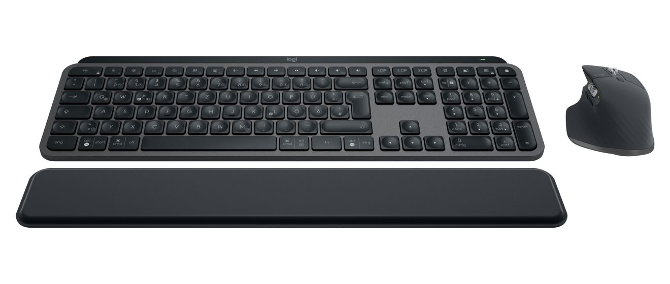 MX Keys S Combo LED Büro Tastatur Bluetooth  (Graphit) 