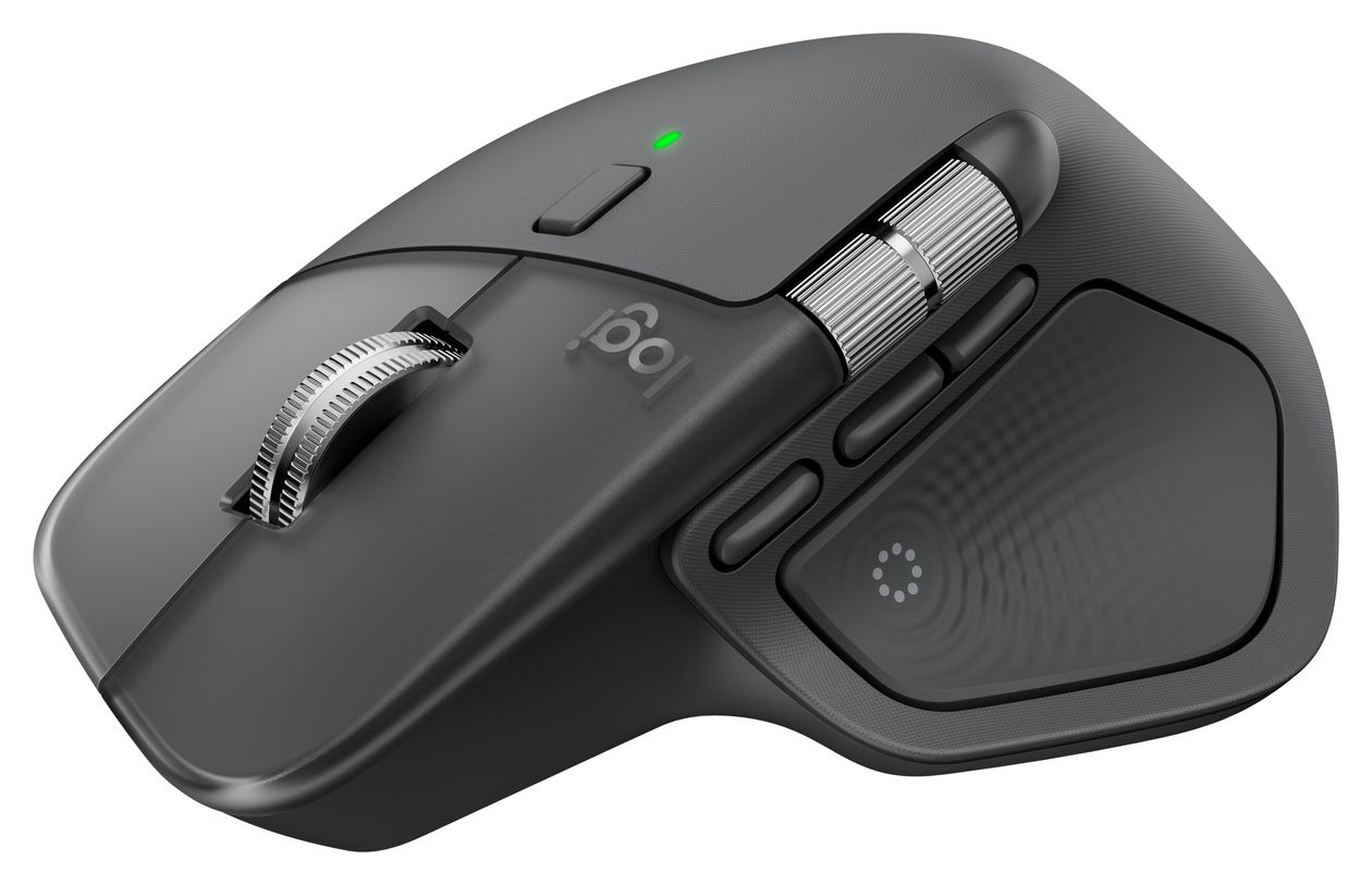 MX Master 4 8000 DPI Büro Maus Laser  (Graphit) 