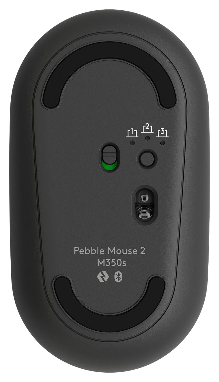 Pebble 2 Combo Universal Tastatur RF Wireless + Bluetooth  (Graphit) 