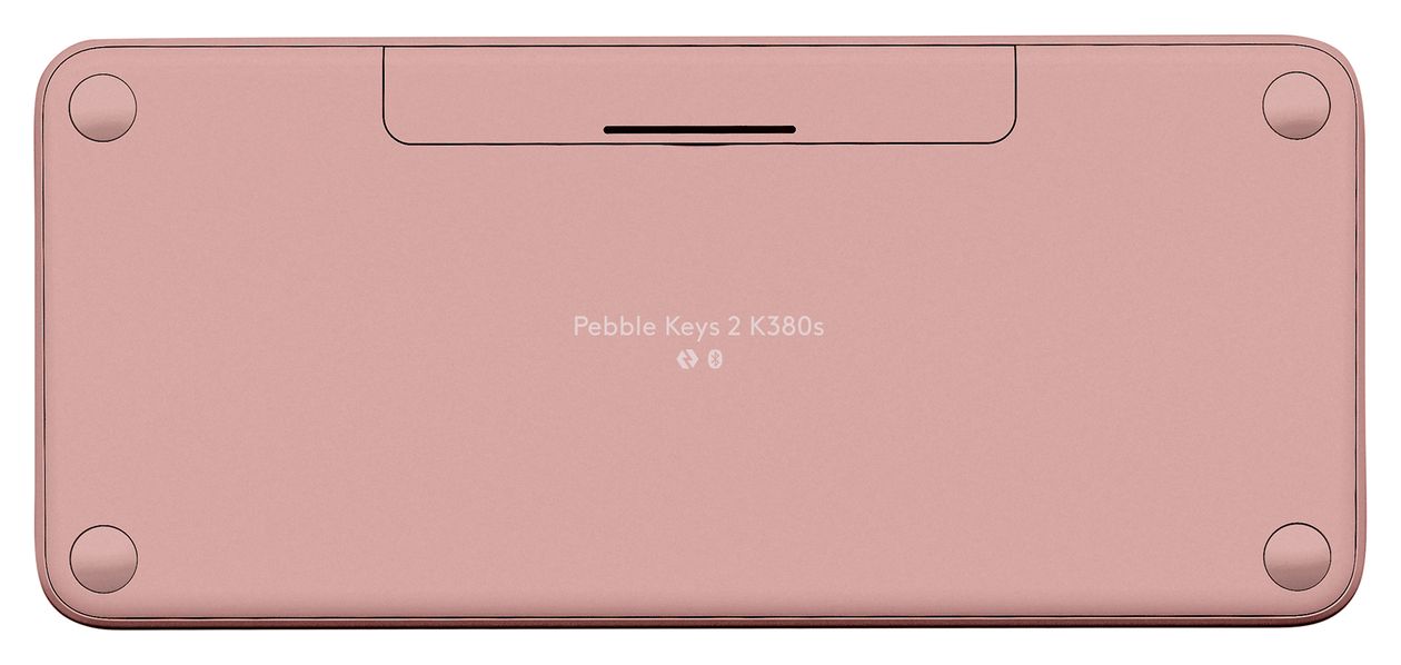 Pebble Keys 2 K380s Universal Tastatur Bluetooth  (Rose) 
