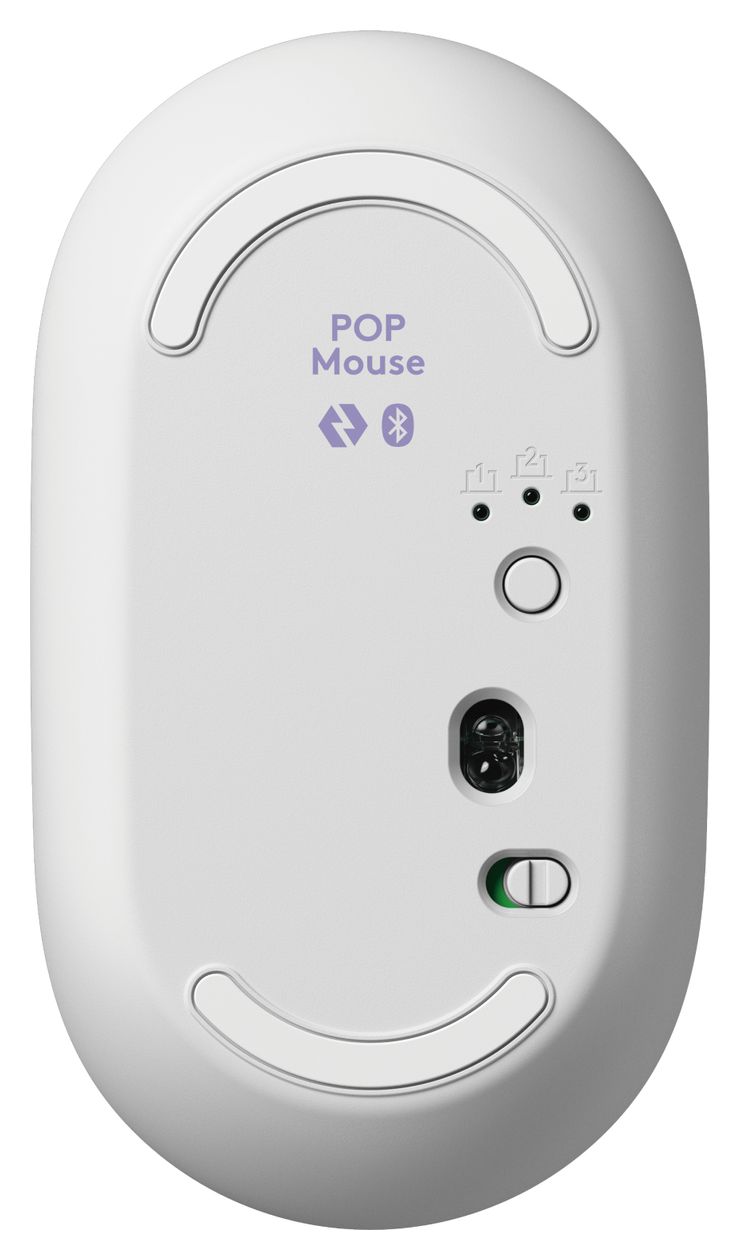 Pop 4000 DPI Universal Maus Optisch  (Lila) 
