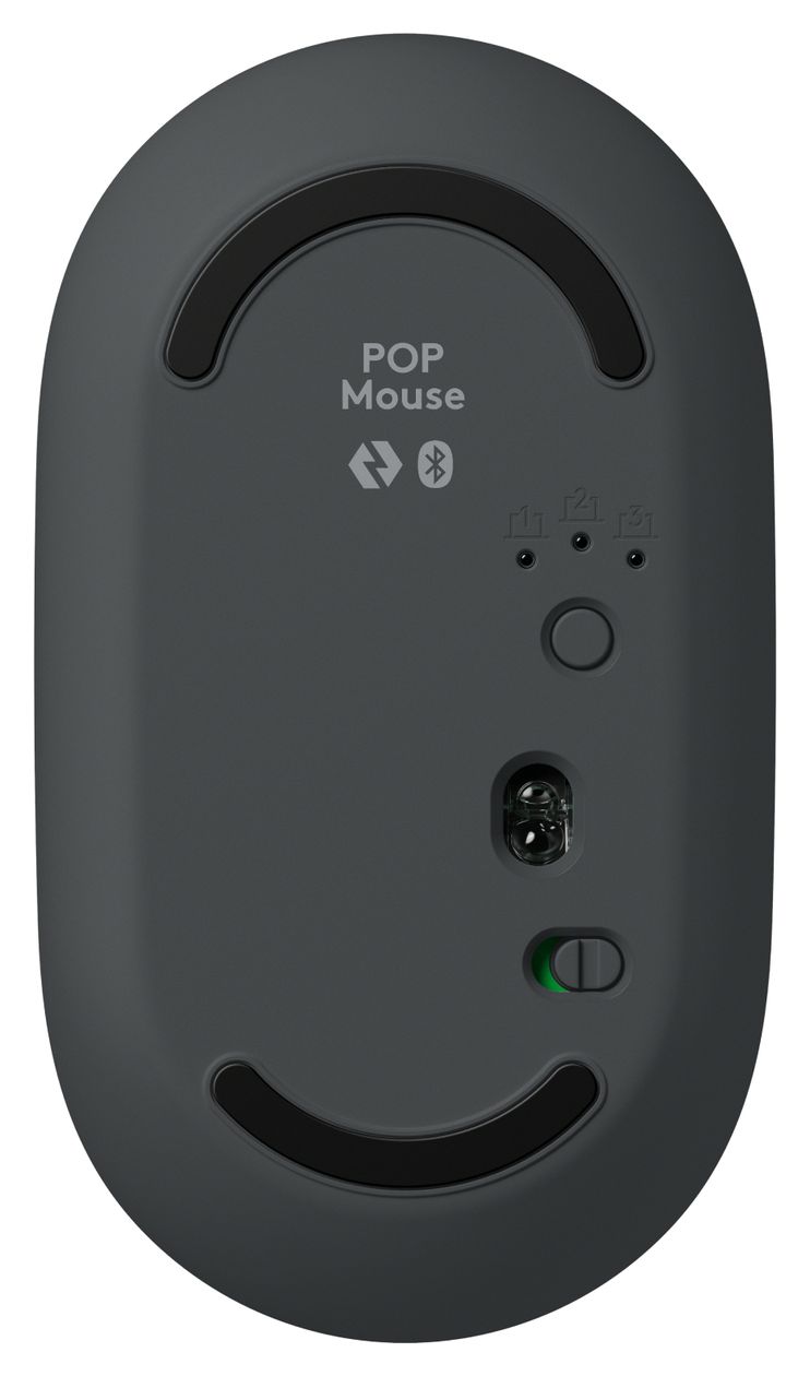 Pop 4000 DPI Universal Maus Optisch  (Graphit) 