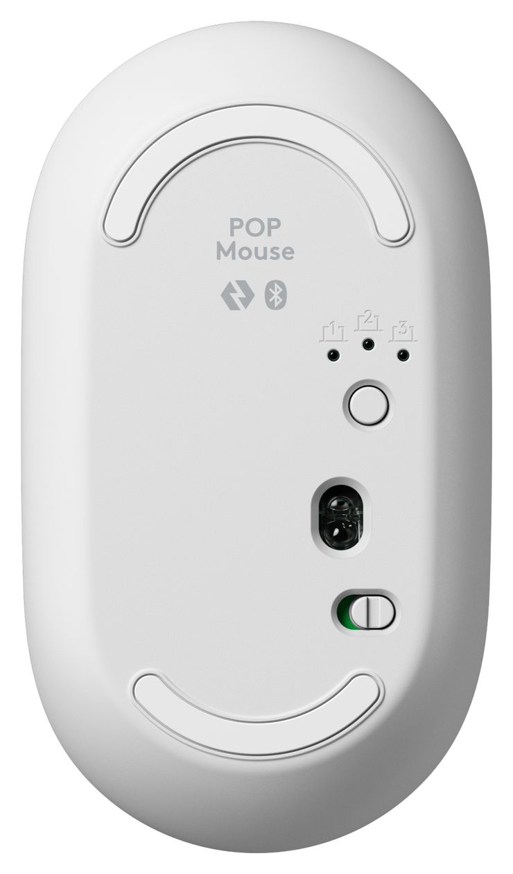 Pop 4000 DPI Universal Maus Optisch  (Weiß) 