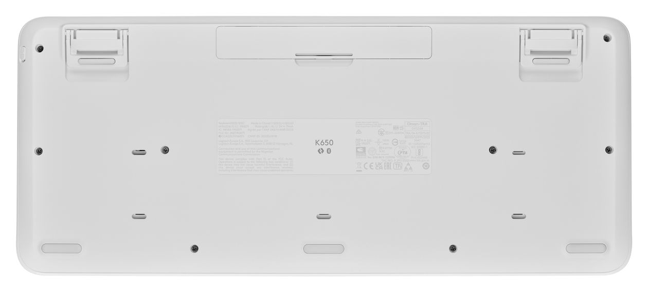 Signature K650 Büro Tastatur Bluetooth  (Weiß) 