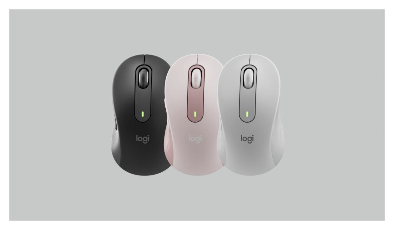 Signature M650 4000 DPI Büro Maus Optisch  (Pink) 