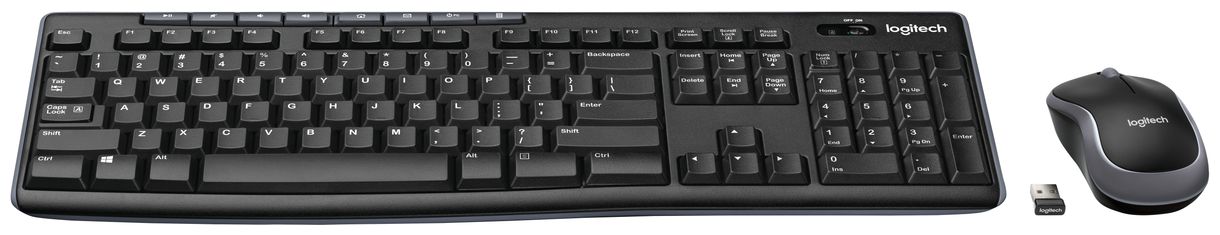 MK270 Home Tastatur (Schwarz) 
