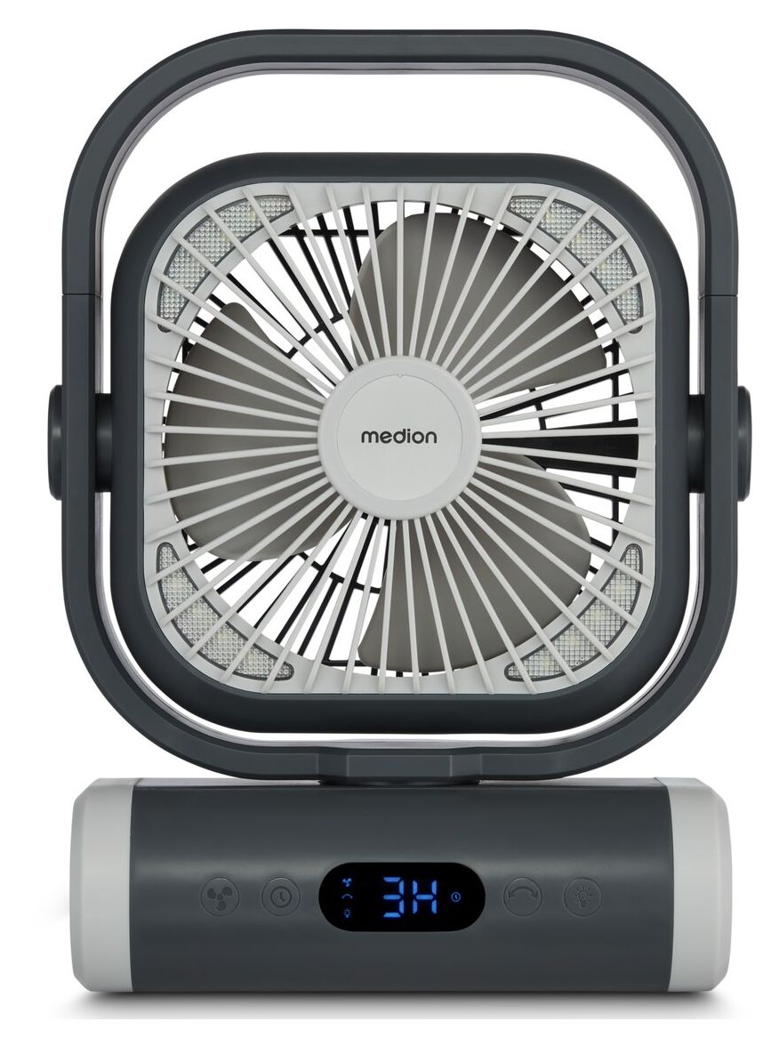 E10TF MD12065 Ventilator Zimmerdecke, Flur, Tisch 48 dB  (Grau, Weiß) 