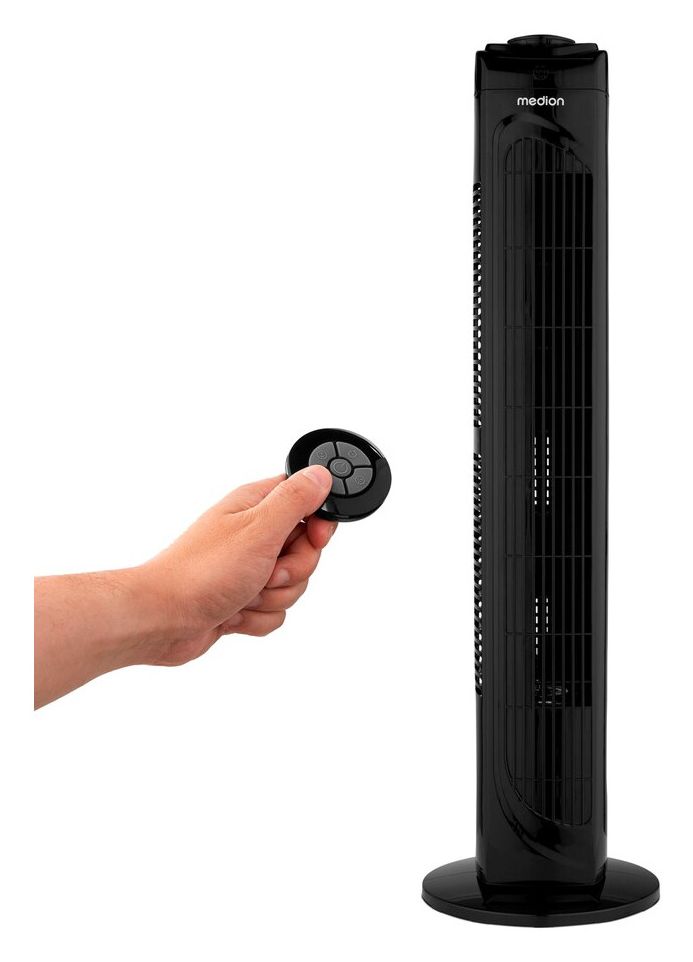 Life E11TF Turmventilator Stand 61 dB  (Schwarz) 