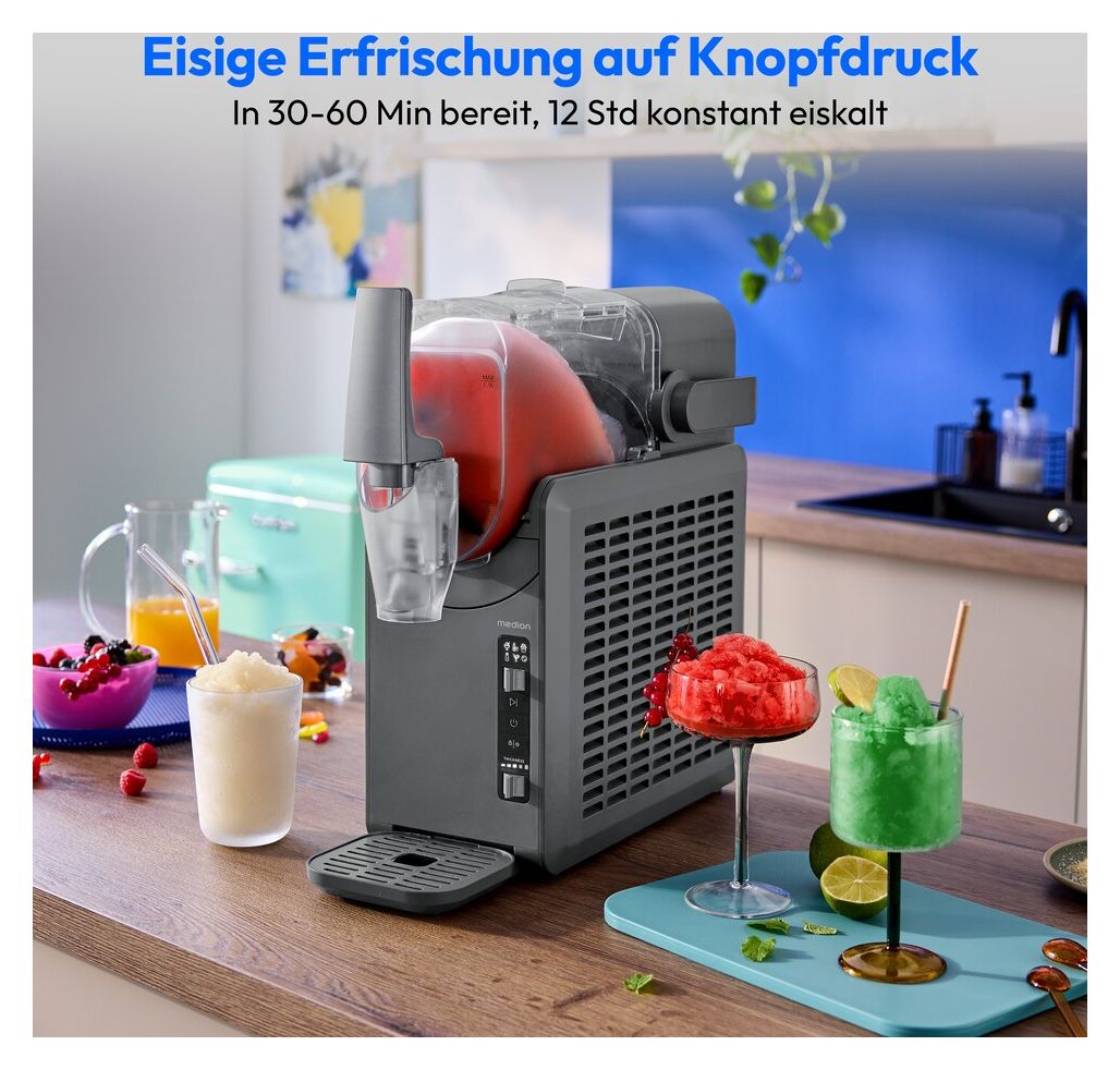 Life MD12090 Slush 2,6 l Eismaschine 