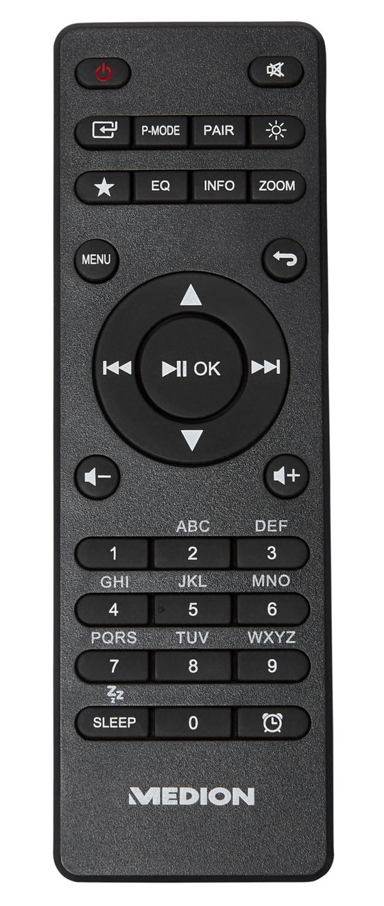 Life P85027 Bluetooth AM, DAB+, FM Radio Persönlich  (Schwarz) 