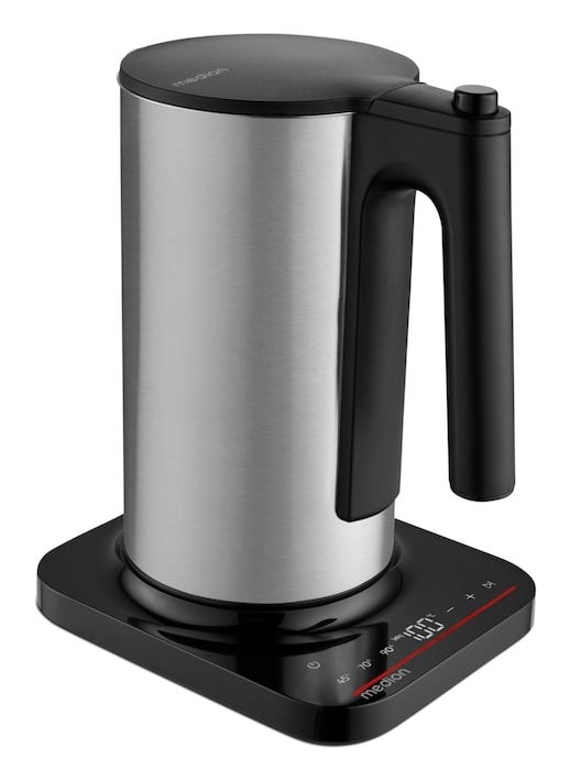 MD12106 1,5 l Wasserkocher 2200 W  (Schwarz, Edelstahl) 