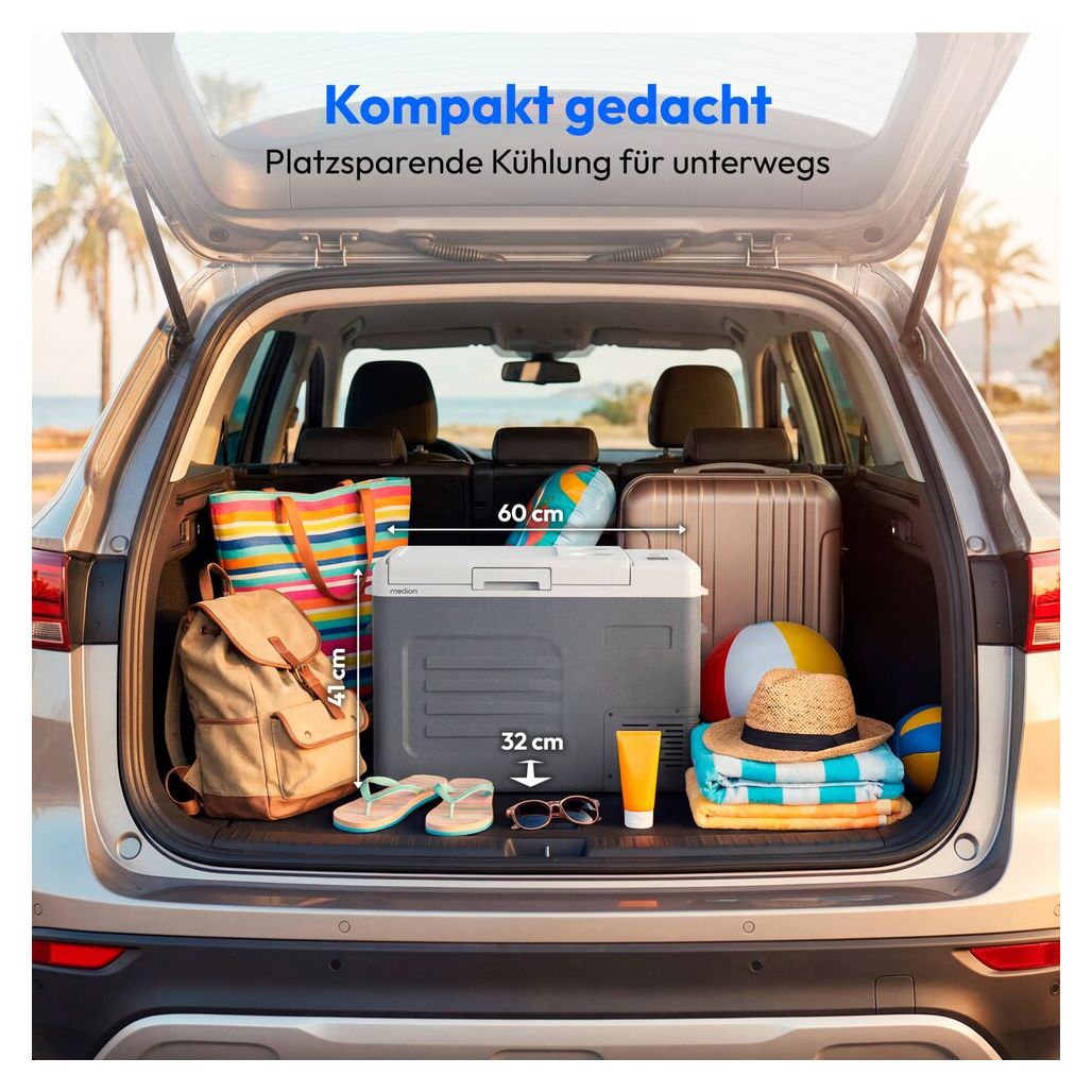 MD370027 CC28 28 l Kühlbox  (Grau, Weiß) 