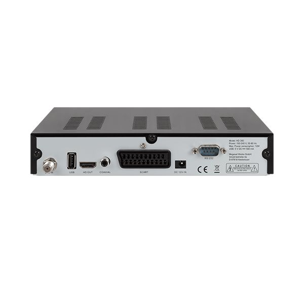 HD350 Full HD Single Sat-Receiver 