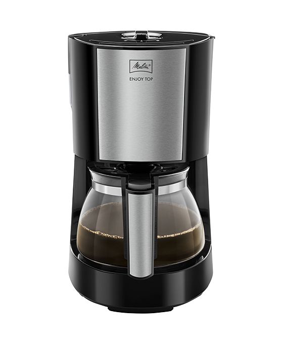 1017-13 Enjoy Top 10 Tassen Filterkaffeemaschine 1,2 l  (Schwarz) 