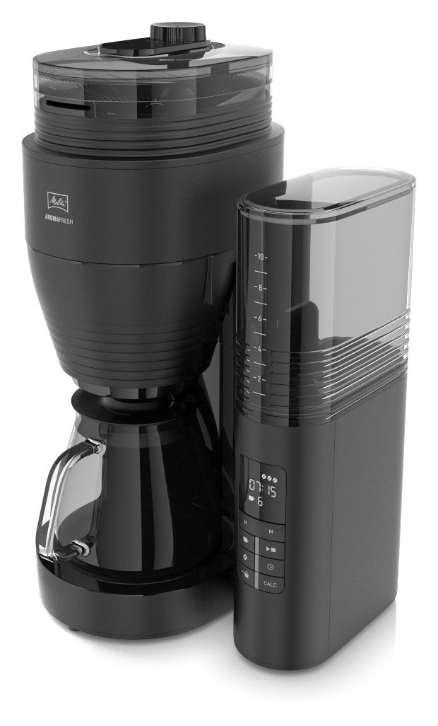 1030-05 Aromafresh 10 Tassen Filterkaffeemaschine 1,2 l  (Schwarz) 