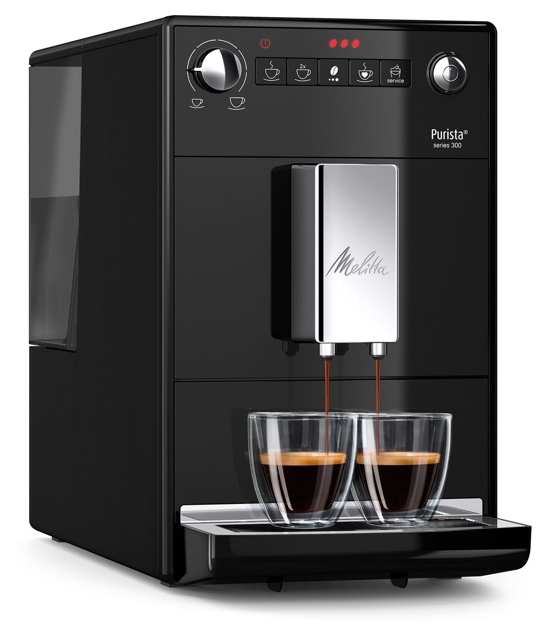 F230-102 Purista Kaffeevollautomat 15 bar 1,2 l  (Schwarz) 