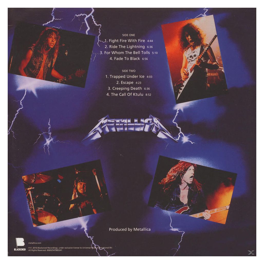 Metallica - Ride The Lightning (Remastered 2016) 