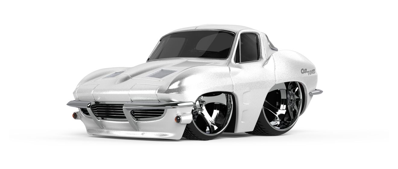 CarTuned Series 2 - 1963 Chevy Corvette Stingray (Muscle Car) 