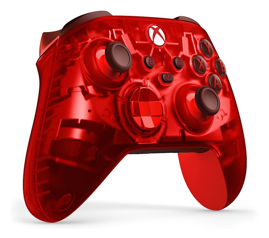 Xbox Wireless Controller – Pulse Cipher Special Edition Analog / Digital Gamepad für Xbox Series S, Android, Xbox Series X, iOS, PC  (Rot) 