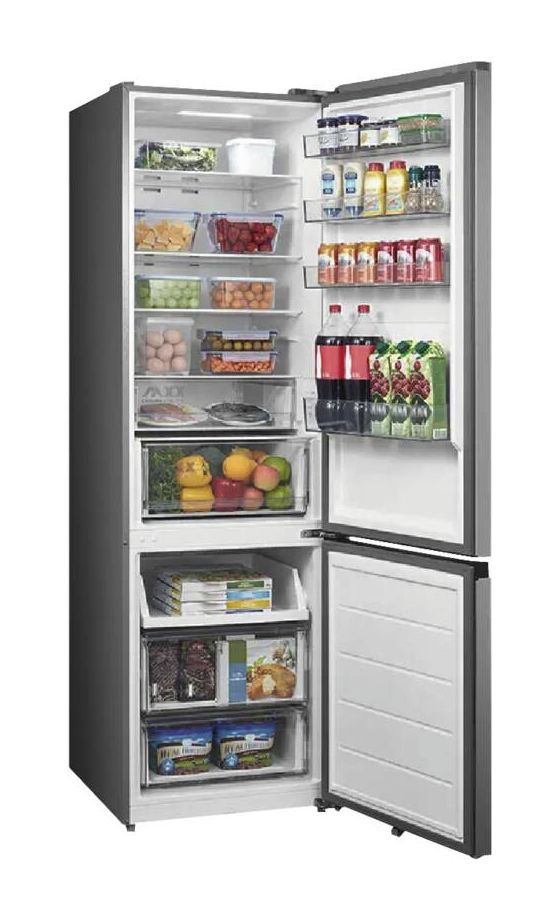 MDRB600MIC46 312 l / 130 l Kühl-Gefrierkombi freistehend NoFrost 179 kWh Jahr  (Edelstahl) 