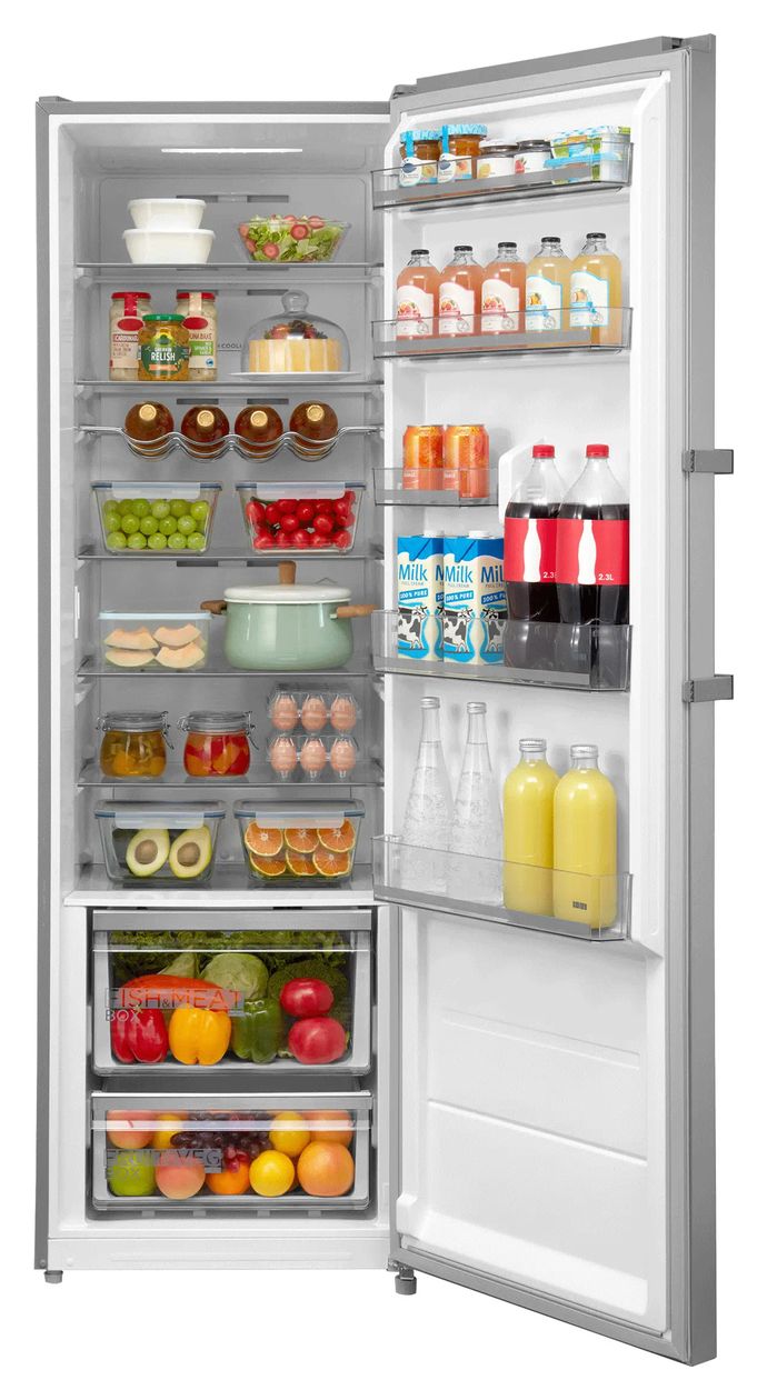 MDRU502MTC46 362 l Kühlschrank freistehend EEK: C 75 kWh Jahr NoFrost  (Edelstahl) 