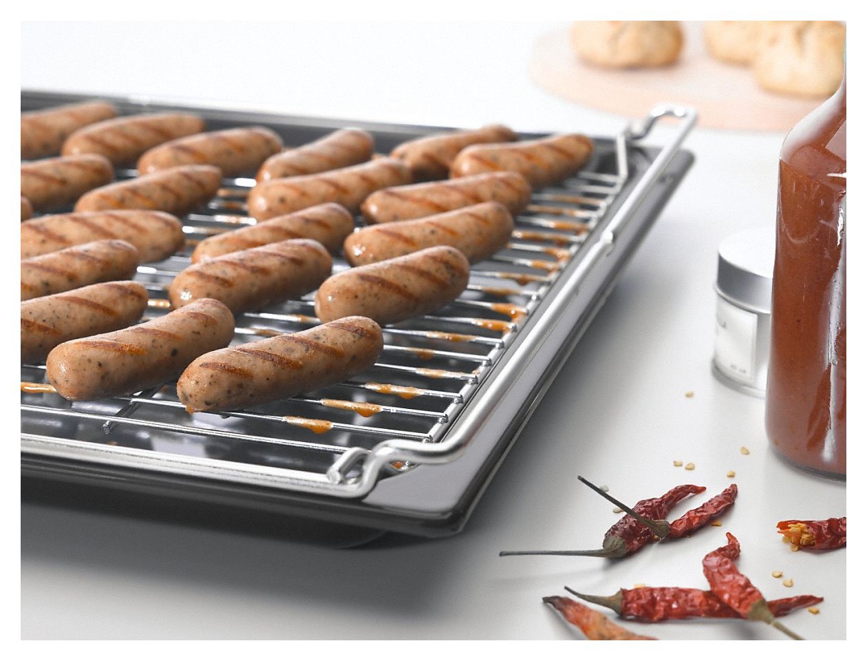 9520700  Back- und Bratrost mit PyroFit Veredelung 