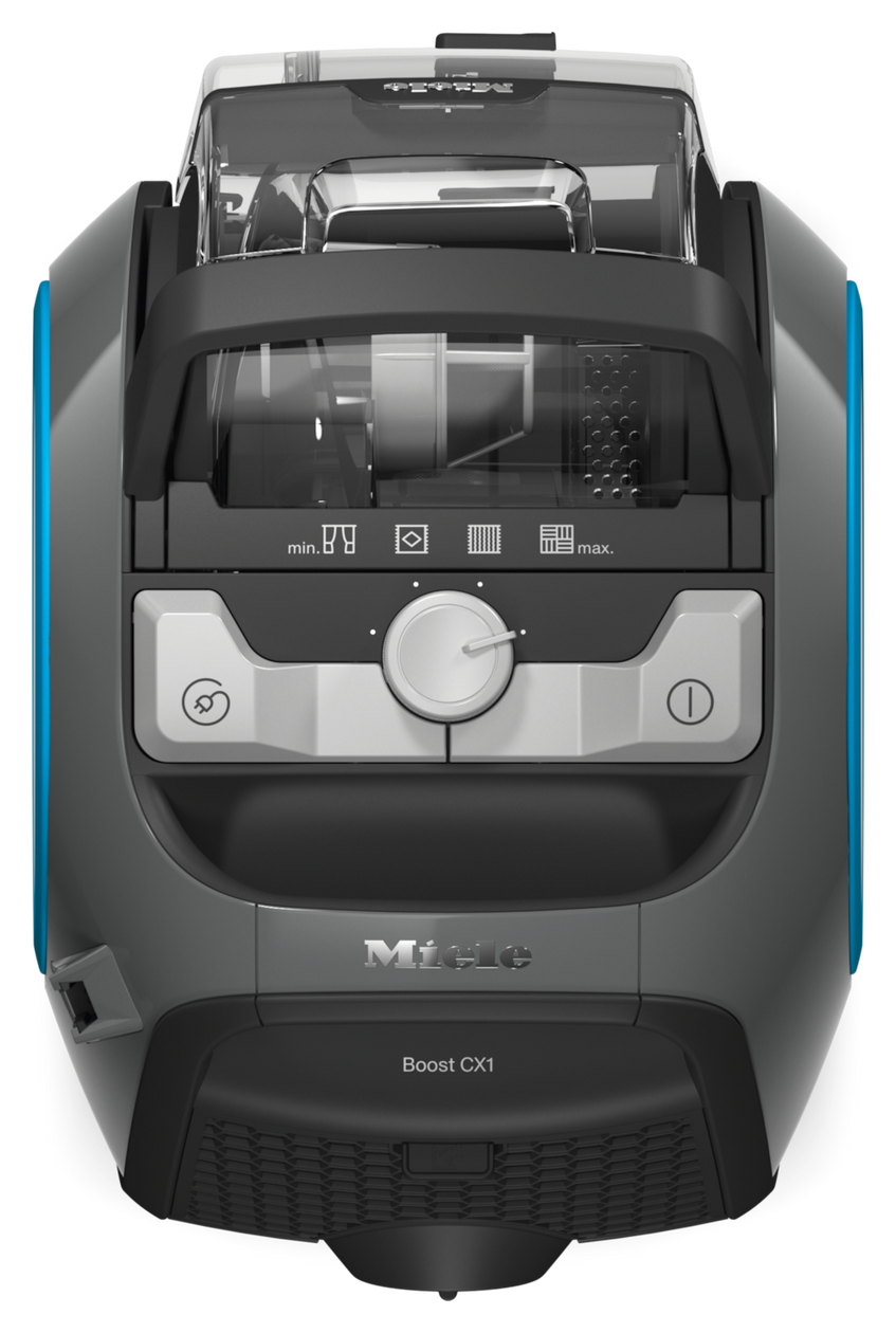 Boost CX1 Bodenstaubsauger Beutellos 890 W Miele AirClean  (Blau, Grau) 