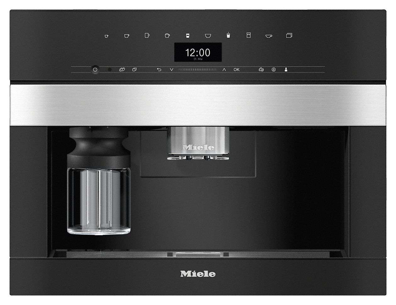 CVA7445 Kaffeevollautomat 2,7 l 600 g (Schwarz, Edelstahl) 