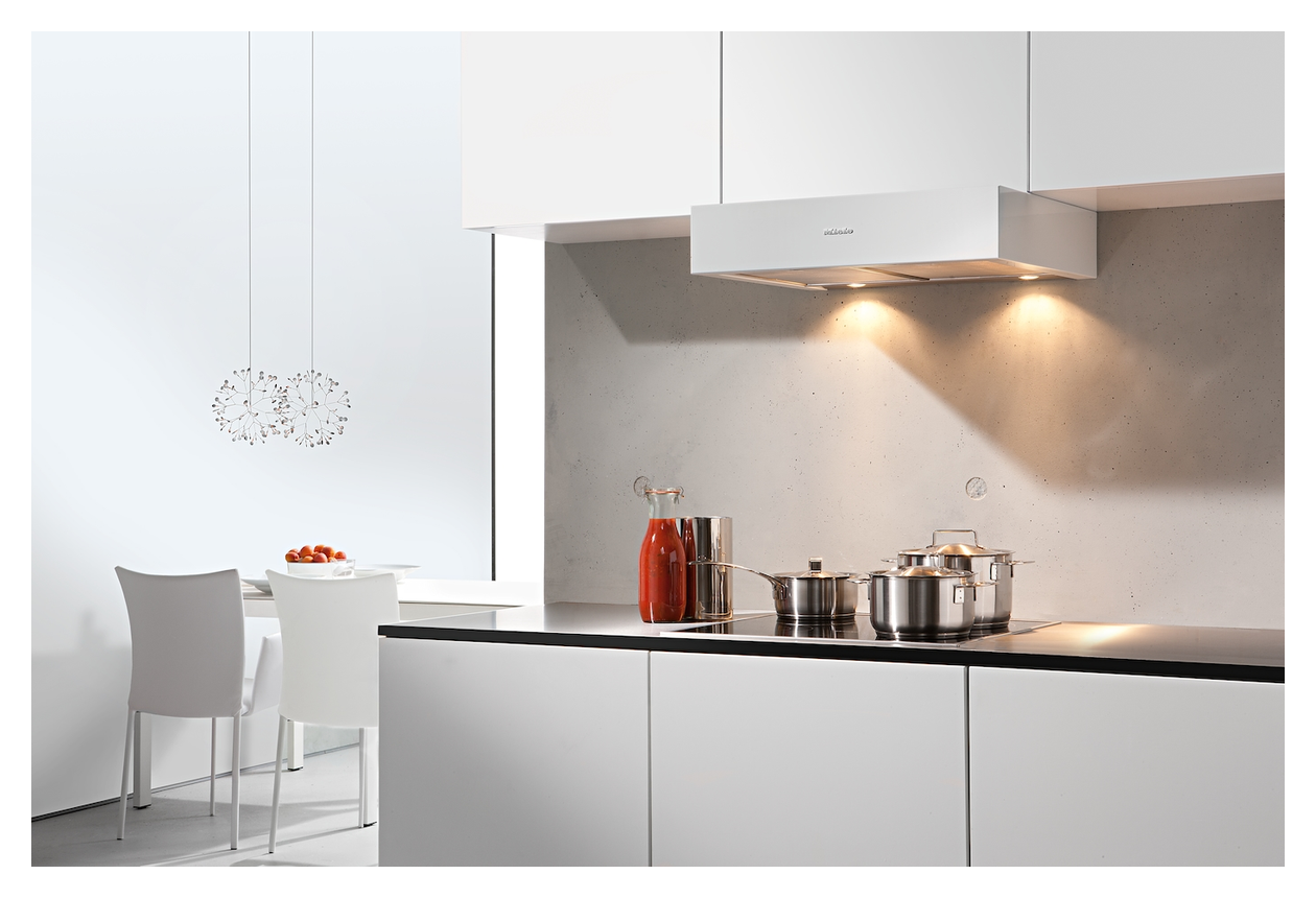 DA1260 Abluft/Umluft Dunstabzugshaube/Esse Unterbau 60 cm (Edelstahl) 