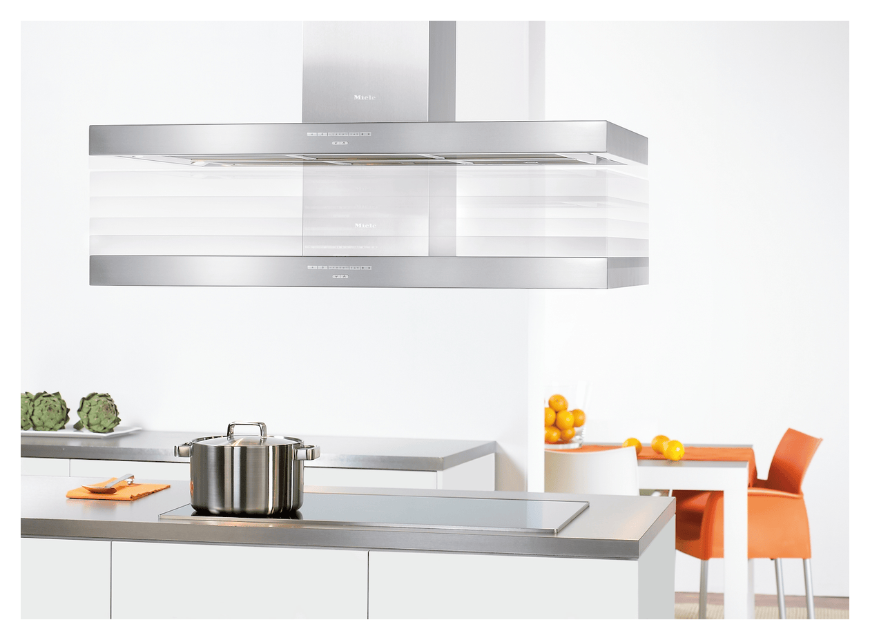 DA4248V D Puristic Varia Abluft Dunstabzugshaube/Esse Insel 1198 mm (Edelstahl) 
