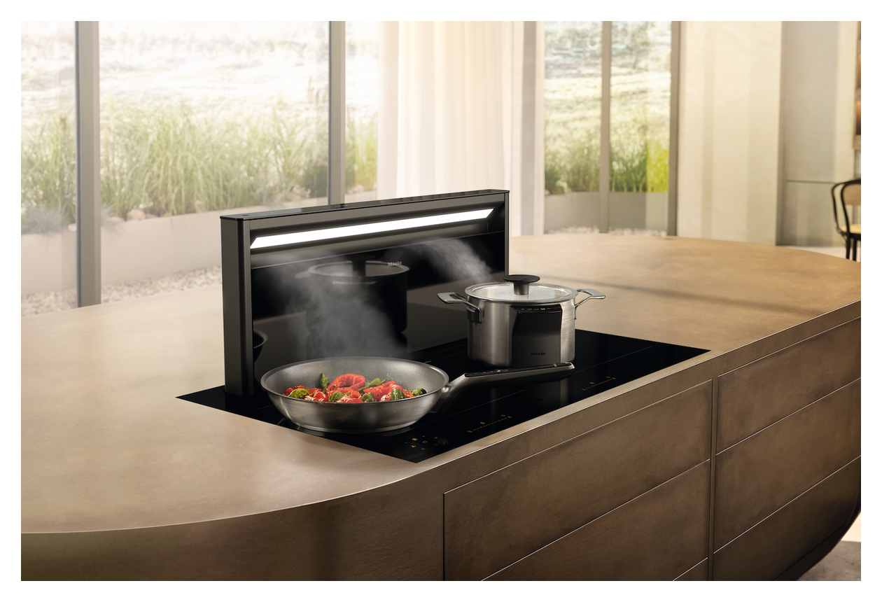 DAD4370 Abluft/Umluft Dunstabzugshaube/Esse Tisch 916 mm (Schwarz) 