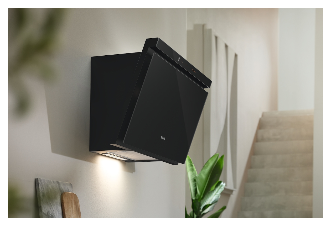 DAH4870 Sienna Abluft/Umluft Dunstabzugshaube/Esse Wand 798 mm (Schwarz) 